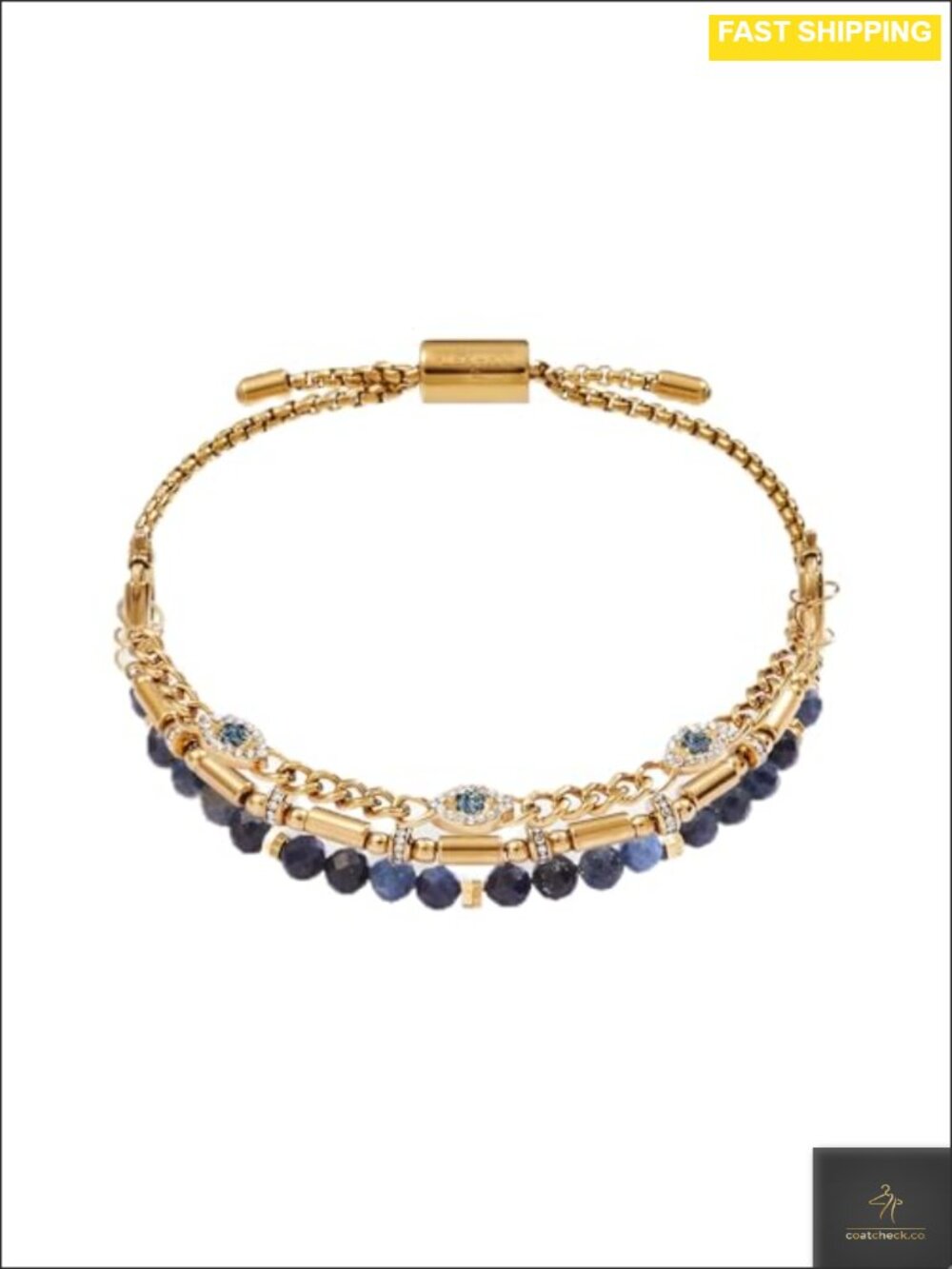 Evil Eye Stranded Bracelet Set Stackable Charm Jewelry Gift